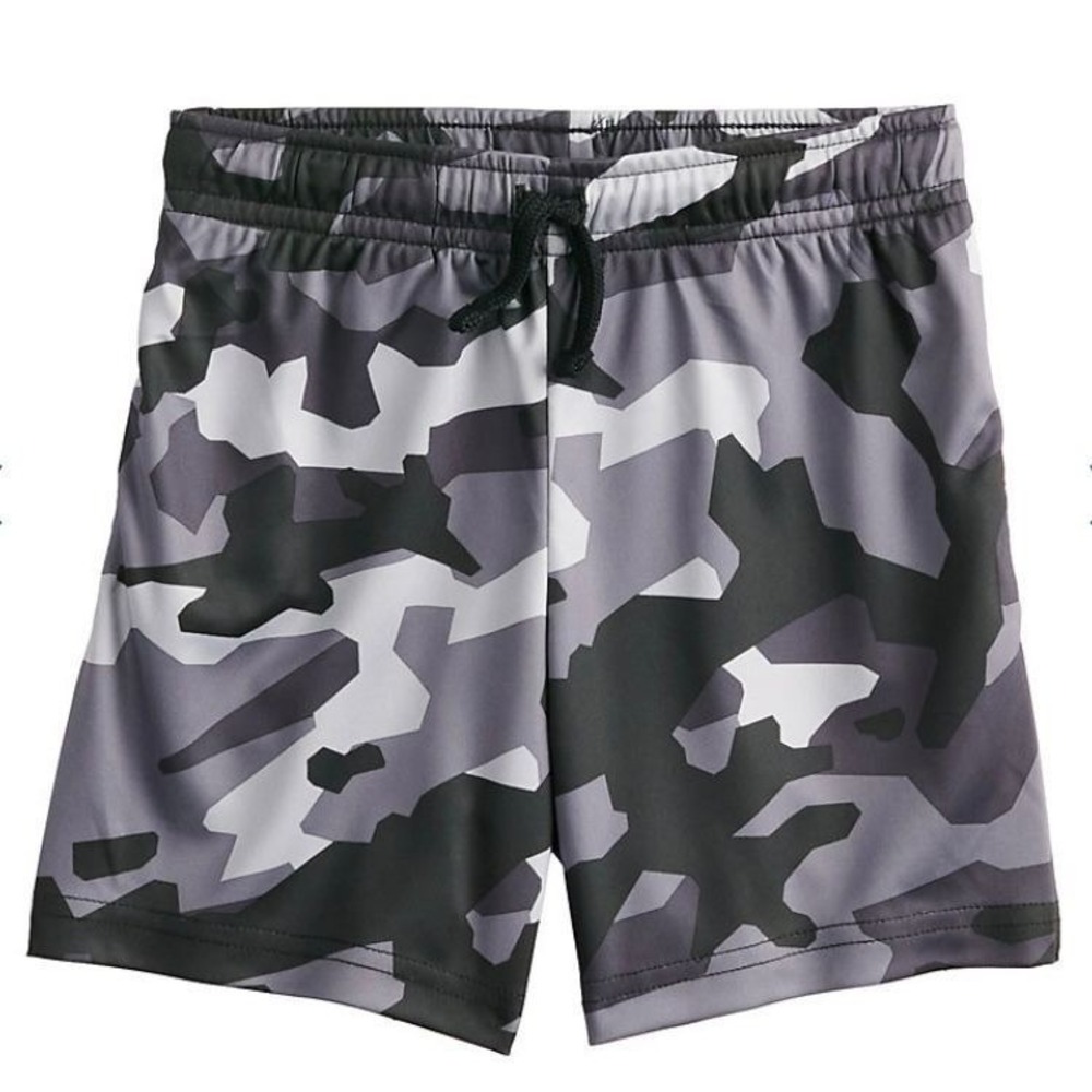 NWT Boy's Jumping Beans Printed Active Shorts 12 Months